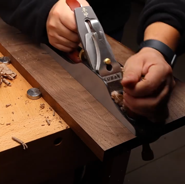 Spokeshave Flat - Pialla Manuale in Rame con Base