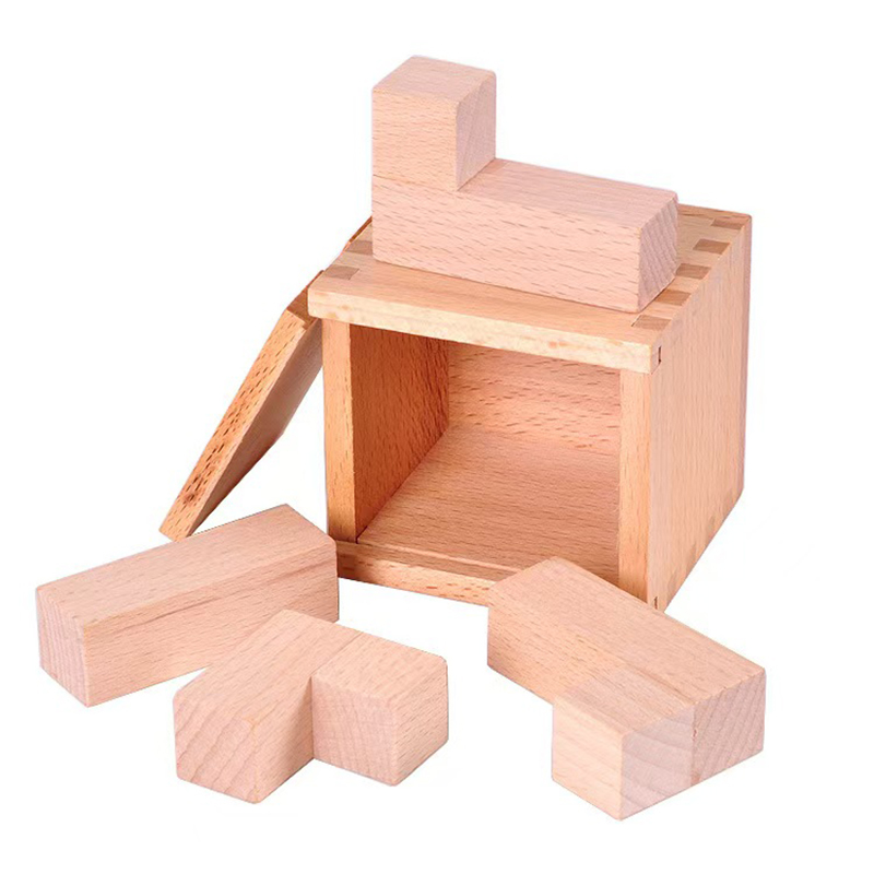 Woodworking Jigsaw - Magic IQ Posizionamento obliquo di blocchi