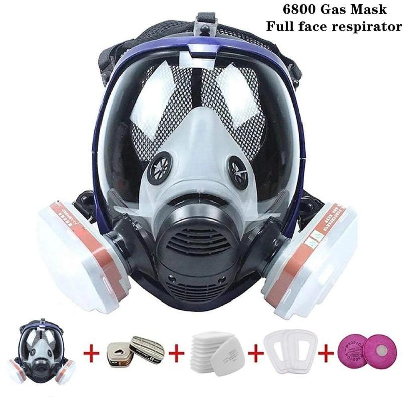Woodworking Respirator - Maschera antigas chimica 6800 Respiratore antipolvere