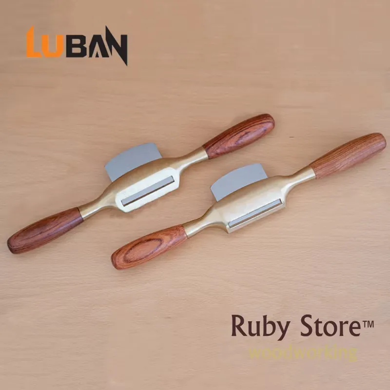 Spokeshave Flat - Set di 2 pialle Qiangsheng Luban