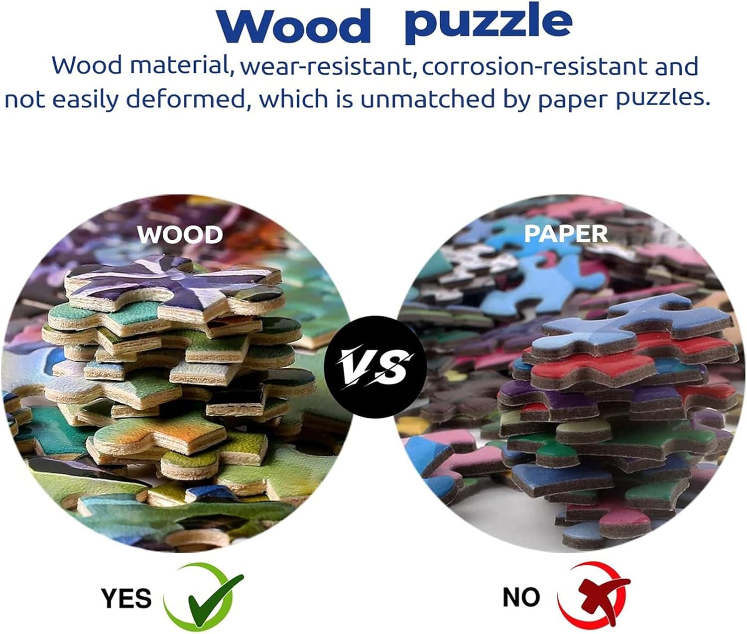 Puzzle Adesivi da 500/300/120  - Woodworking Jigsaw recensione e prezzo