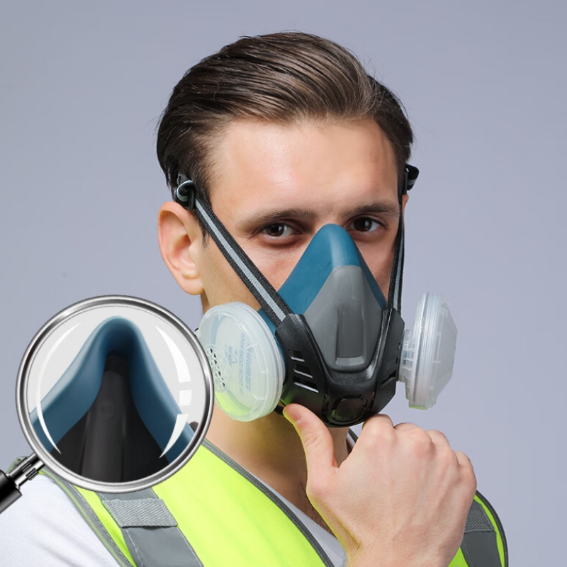 XYEHS maschera mezzo respirato - Woodworking Respirator recensione e prezzo