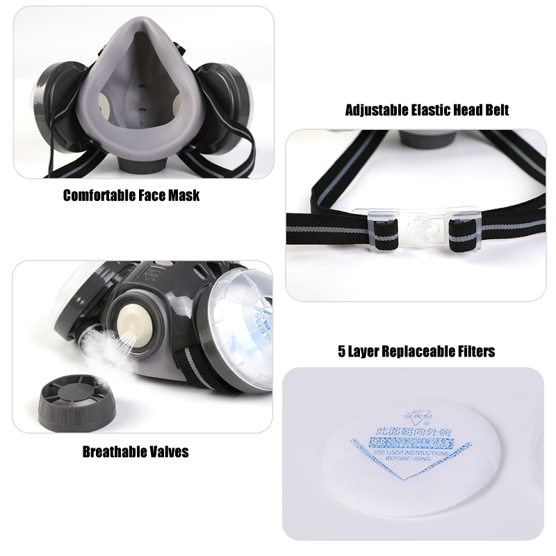 Nuova maschera antipolvere Res - Woodworking Respirator recensione e prezzo