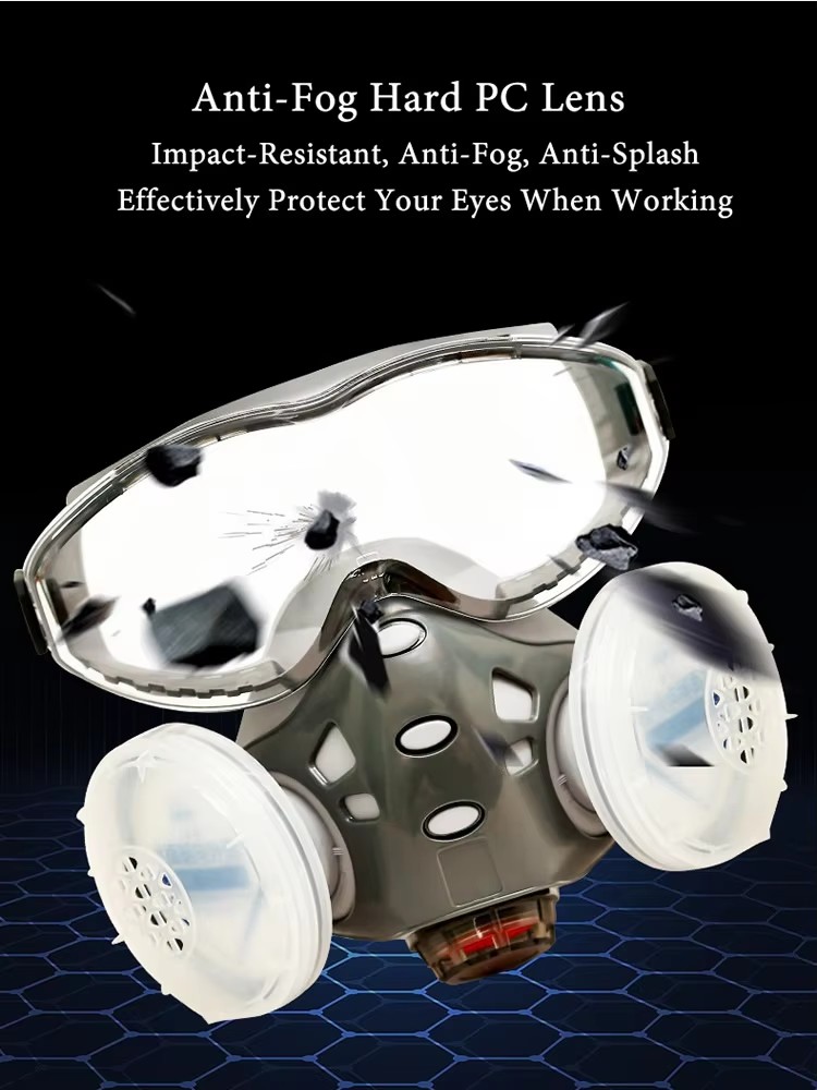 Respiratore con occhiali di si - Woodworking Respirator recensione e prezzo