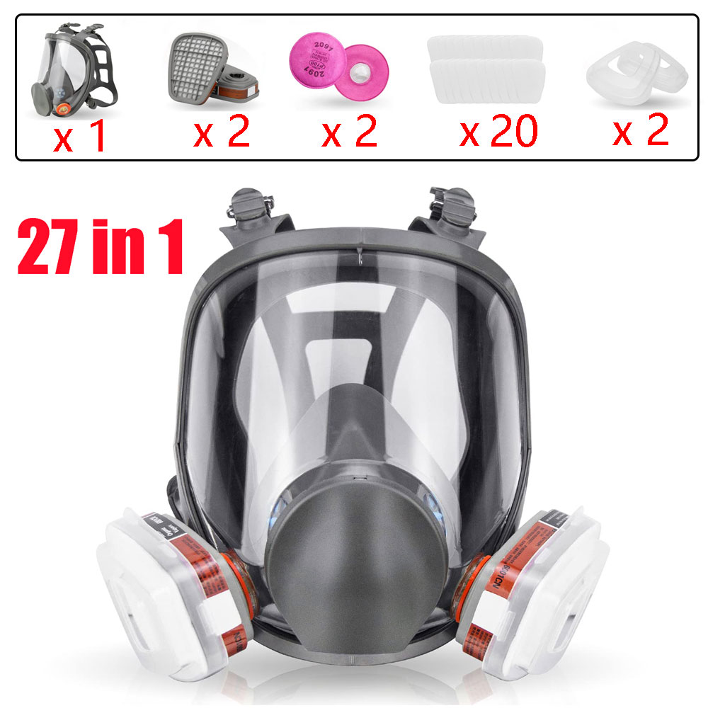 Maschera antigas 6800 a pieno  - Woodworking Respirator recensione e prezzo