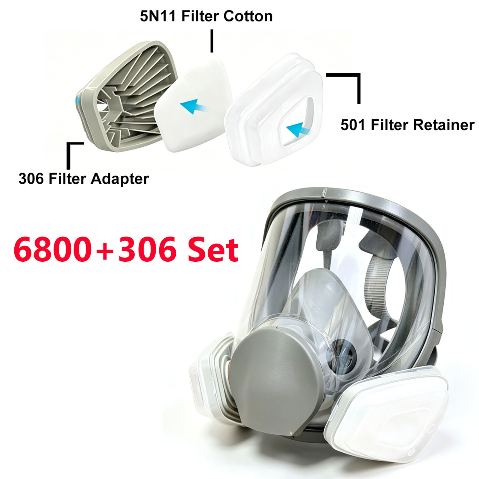 Respiratore a faccia intera 68 - Woodworking Respirator recensione e prezzo