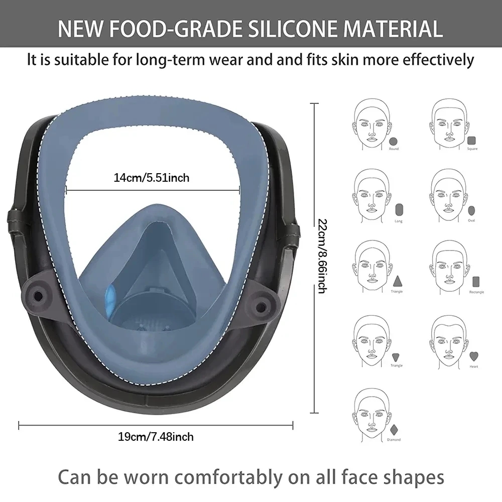 6800 maschera antiappannamento - Woodworking Respirator recensione e prezzo