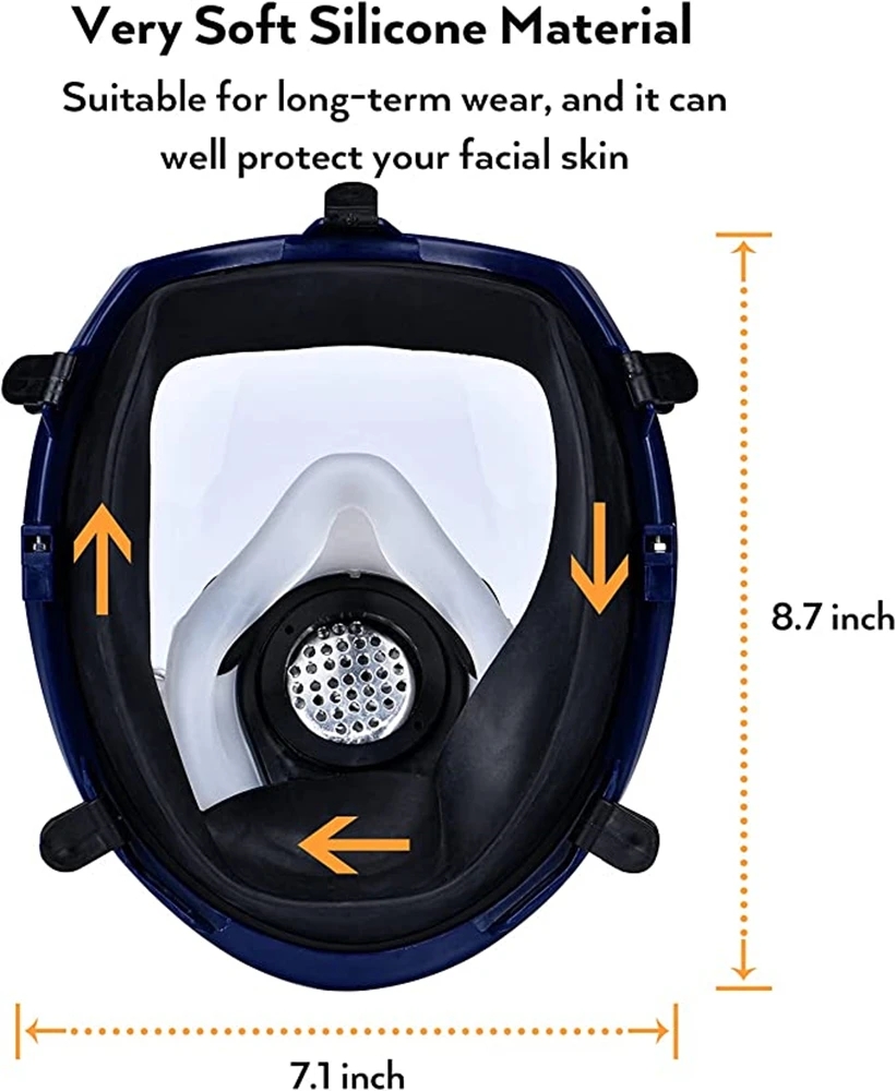 Maschera antigas chimica 6800  - Woodworking Respirator recensione e prezzo
