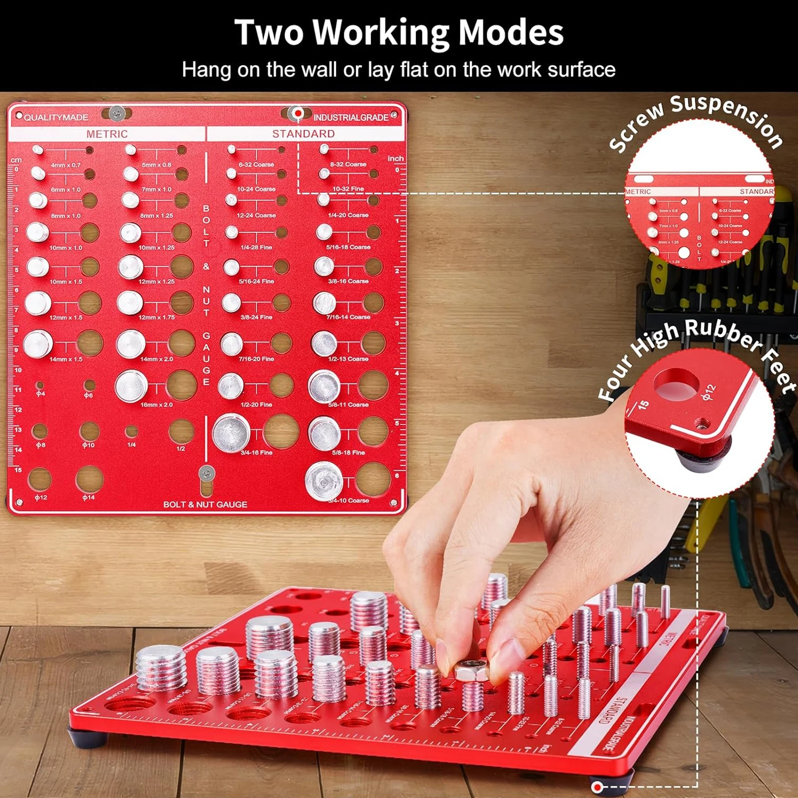 Set di calibri per filetti di  - Woodworking Essential Tools recensione e prezzo