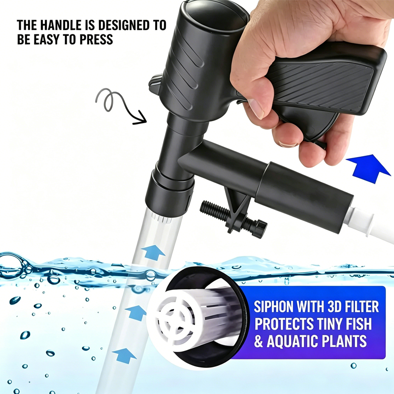 Pompa per Cambio Acqua Acquari - Vacuum Woodworking recensione e prezzo