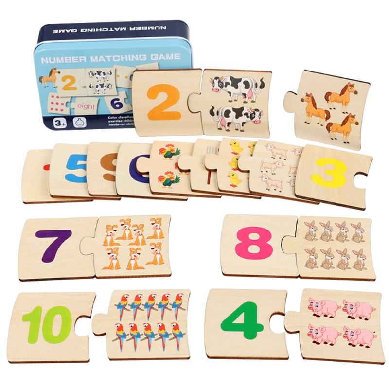 Bambini Scatola di Ferro Numer - Woodworking Jigsaw recensione e prezzo