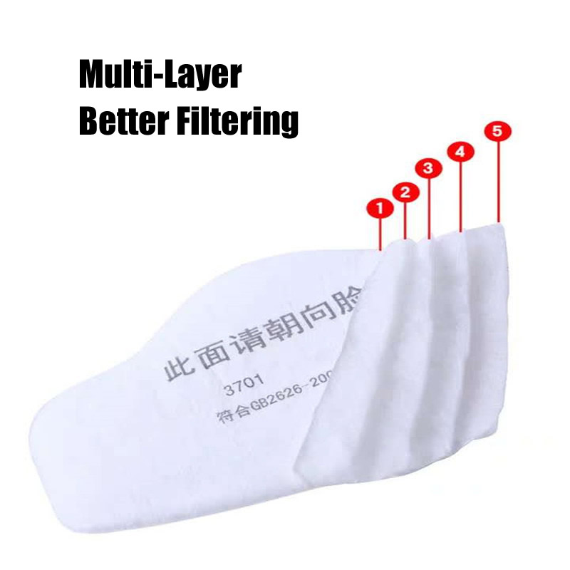 3701 Filtro in cotone per part - Woodworking Respirator recensione e prezzo