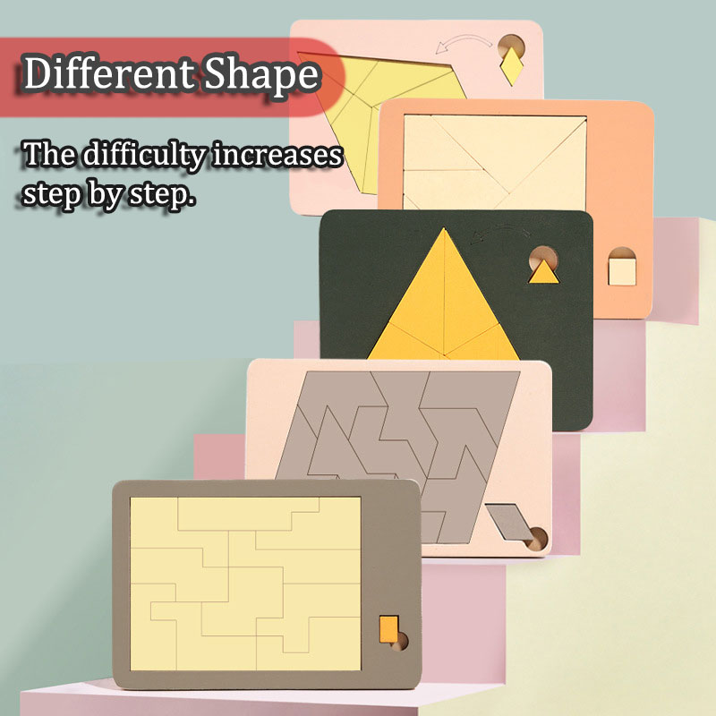 Puzzle geometrici in legno Sfi - Woodworking Jigsaw recensione e prezzo