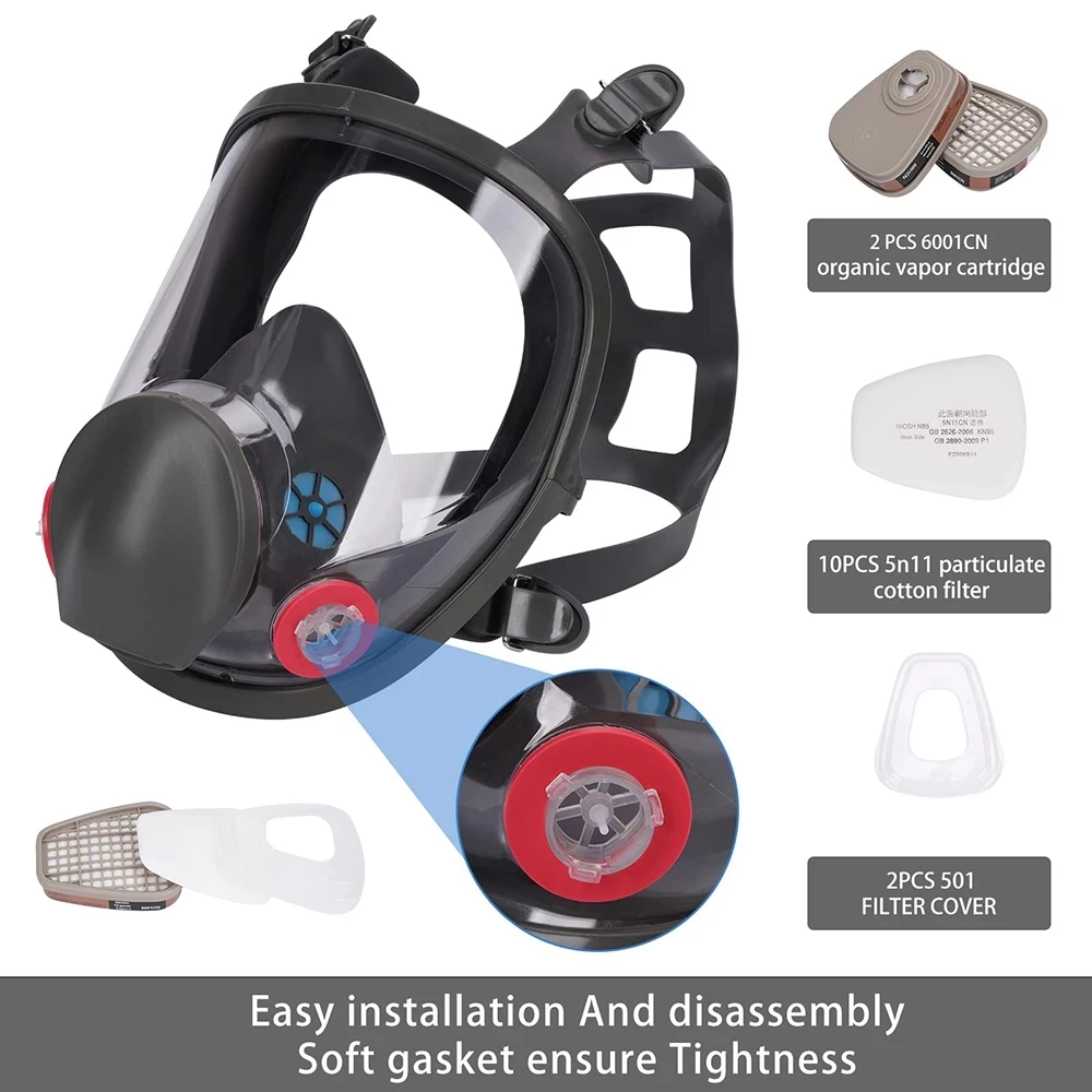 6800 Pittura industriale Spruz - Woodworking Respirator recensione e prezzo