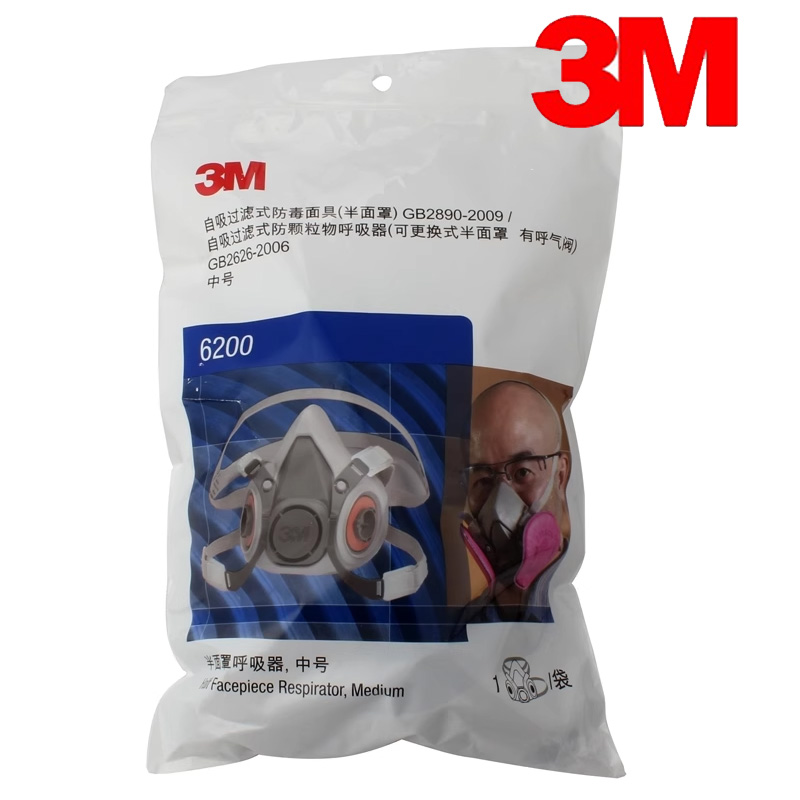 3M6200 Maschera antigas filtra - Woodworking Respirator recensione e prezzo