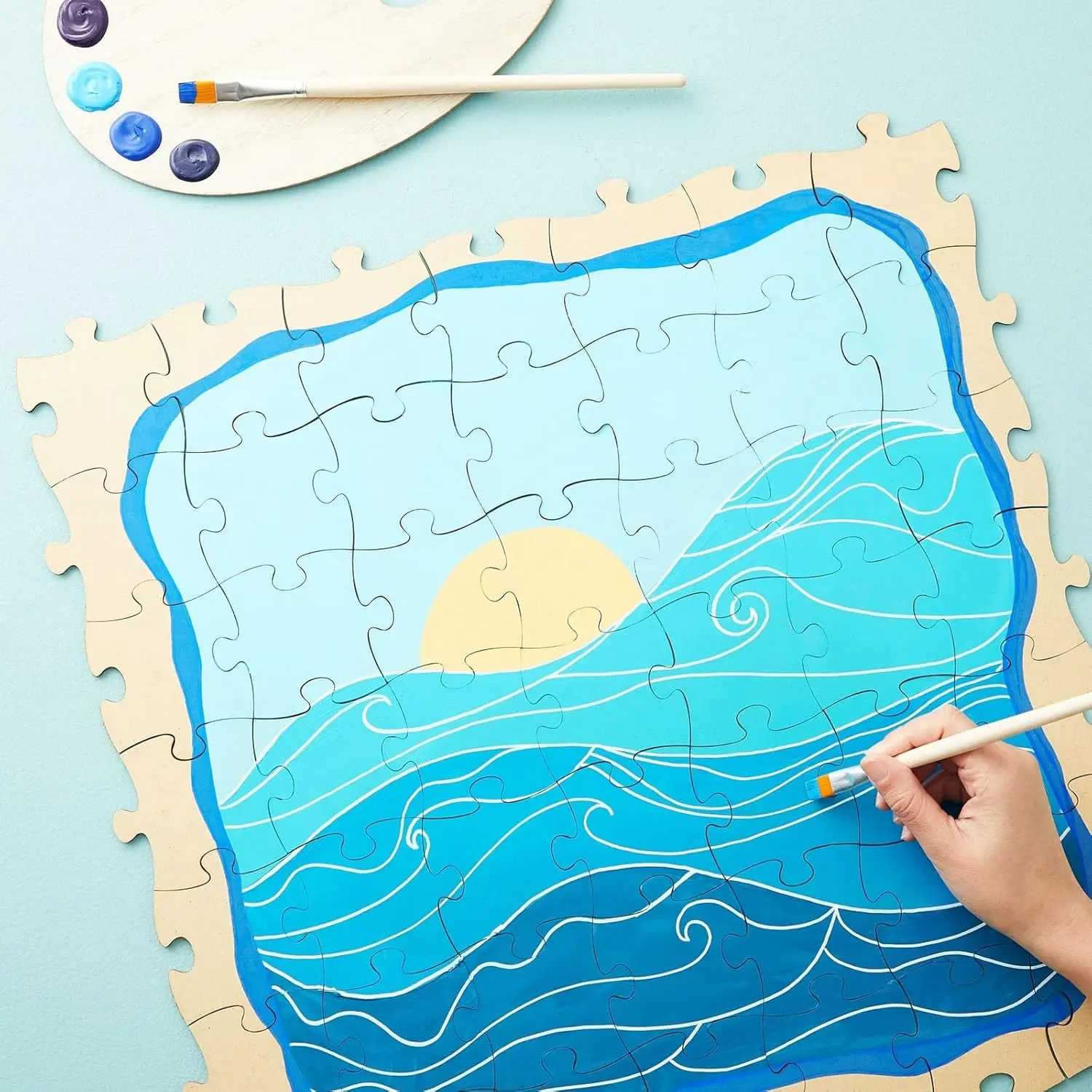 Chip di puzzle in MDF marrone  - Woodworking Jigsaw recensione e prezzo