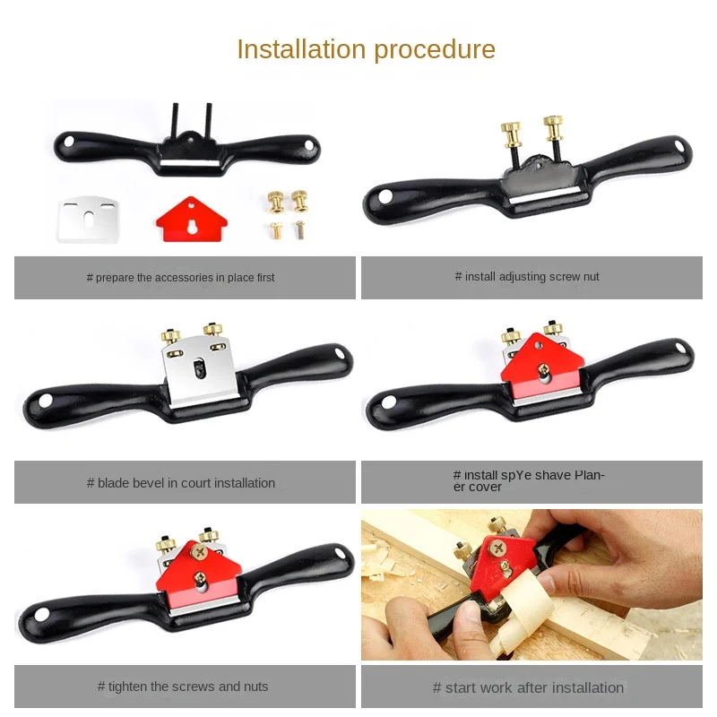 Pialla manuale regolabile con  - Spokeshave Flat recensione e prezzo